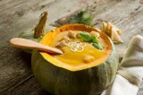 Curried Butternut Squash and Apple Soup