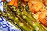Campfire Shrimp and Asparagus in Black Bean Sauce Recipe