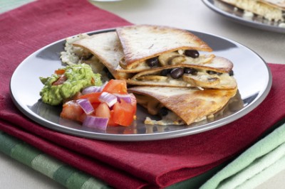 Grilled Chicken & Goat Cheese Quesadilla