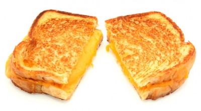 Easy Cheesy - No Skillet Grilled Cheese Sandwich