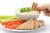 Vegetable Platter with Homemade Hummus