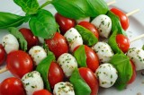 Tomato, Basil and Fresh Mozzarella Salad