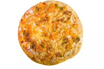 Apple Truffle & Roasted Garlic Pizza